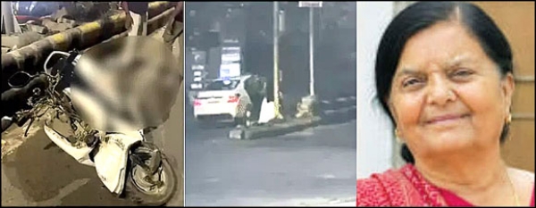 અકસ્માત ની ઘટનામાં વૃદ્ધાનું મોત