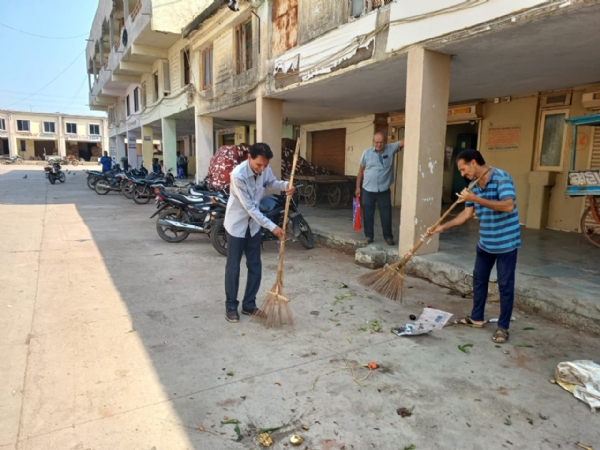 પોરબંદરમાં  વિવિધ  સહકારી  સંસ્થાઓ  દ્વારા  સેવા   સંકલ્પ અભિયાનના  ભાગરૂપે  સ્વચ્છતા અને વૃક્ષારોપણના  કાર્યો કરાયુ.