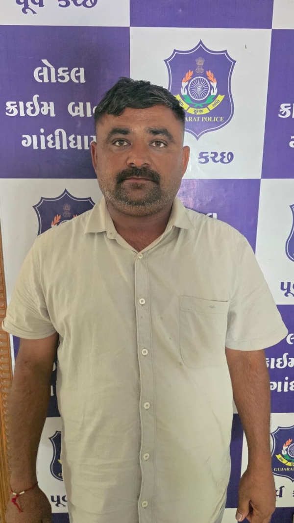 વોન્ટેડ આરોપીની અટકાયત કરવામાં આવી