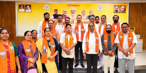 ભાવ કમલમ્ ખાતે જિલ્લા ભાજપની સંગઠનાત્મક બેઠક યોજાઈ, સંગઠનને મજબૂત બનાવવા ચર્ચા