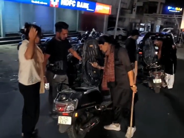 ભુજ બી ડિવિઝનનું નાઇટ પેટ્રોલિંગ