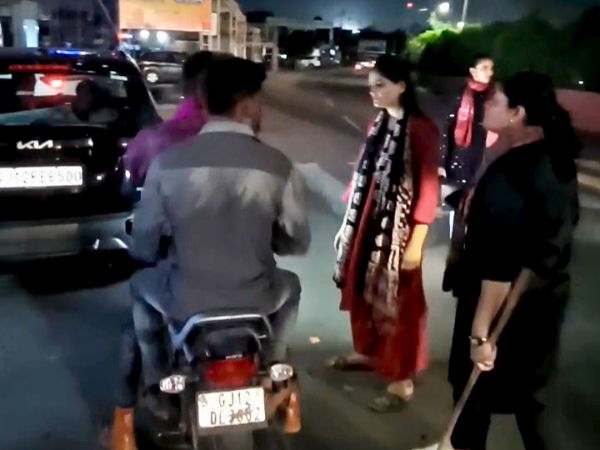 ભુજ બી ડિવિઝનનું નાઇટ પેટ્રોલિંગ