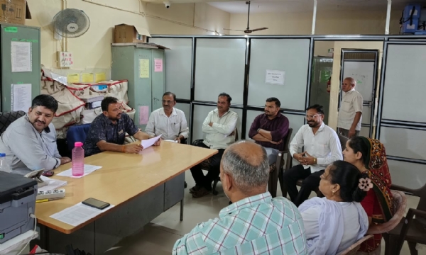 આરોગ્ય સમિતિ ની બેઠક યોજવામાં આવી