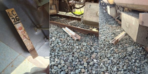જામનગરના લાલપુરના સણોસરી નજીક રેલવે ટ્રેક પર લોખંડનો ટૂકડો મૂકી ટ્રેનને ઉઠલાવવાનો પ્રયાસ