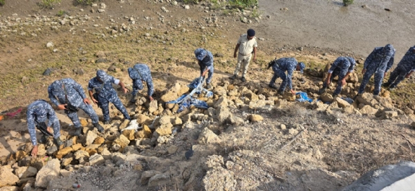 મરીન કમાન્ડો દ્વારા પેટ્રોલિંગ કરાઈ