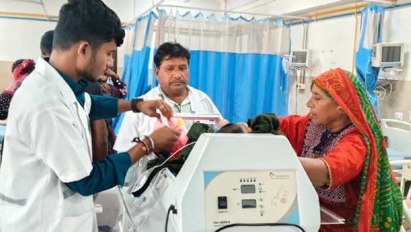 આશાલડી ની બાળકીની સારવાર કરાઈ
