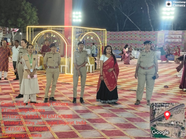 નવરાત્રિમાં દેખરેખ કરતી શી ટીમ અને અભયમ ટીમ