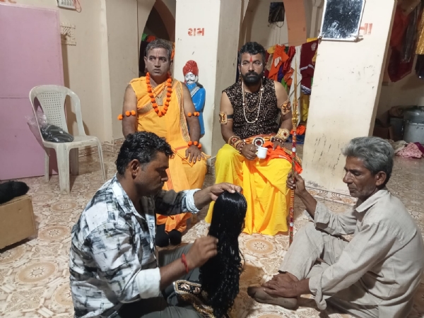 બિબ્બર ખાતે રામા મંડળનો karyakram