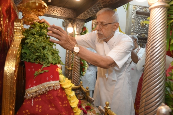 આશાપુરા મંદિર ભુજ ખાતે પતરી/જાતર વિધિ કરાઈ