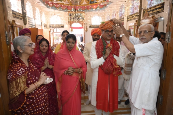 આશાપુરા મંદિર ભુજ ખાતે પતરી/જાતર વિધિ કરાઈ