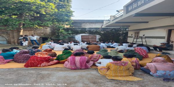 બીલખા વિશેષ ગ્રામ સભા અને સફાઈ કર્મચારી સન્માન યોજાયું