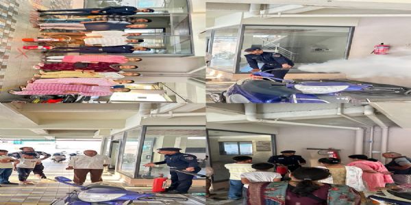 ભાવનગરમાં સમેત શિખર રેસિડેન્શિયલ બિલ્ડિંગ ખાતે ફાયર સેફ્ટી જાગૃતિ ડેમો યોજાયો