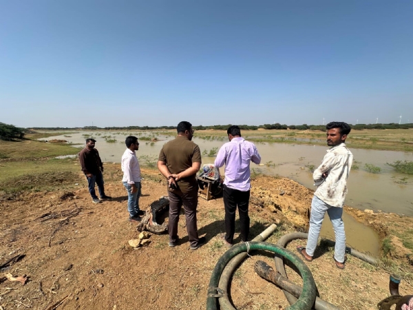 કૂવા પધ્ધર વિસ્તારમાં પાણી ચોરી પકડાઈ