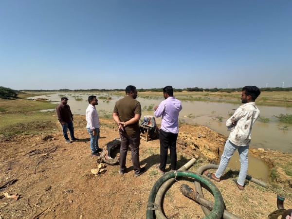 કૂવા પધ્ધર વિસ્તારમાં પાણી ચોરી પકડાઈ