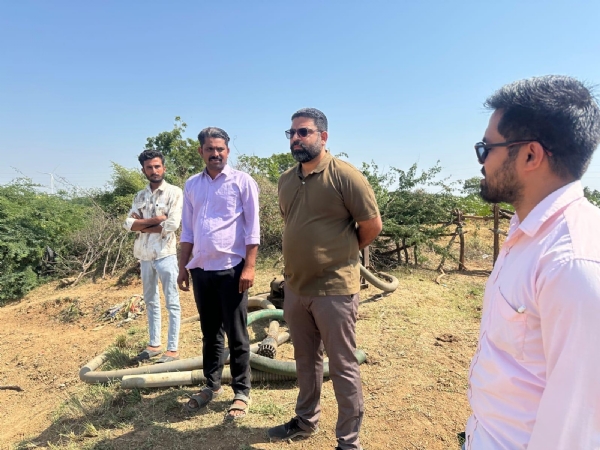 કૂવા પધ્ધર વિસ્તારમાં પાણી ચોરી પકડાઈ