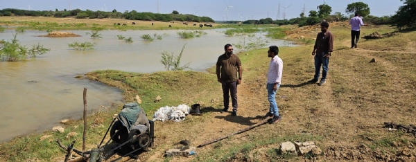 કૂવા પધ્ધર વિસ્તારમાં પાણી ચોરી પકડાઈ