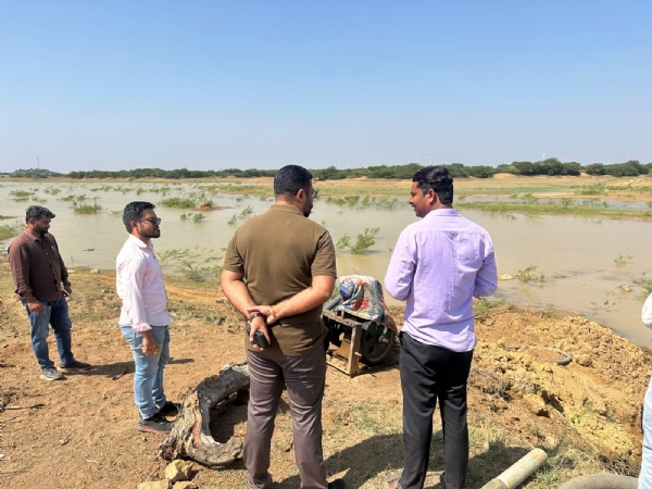 કૂવા પધ્ધર વિસ્તારમાં પાણી ચોરી પકડાઈ