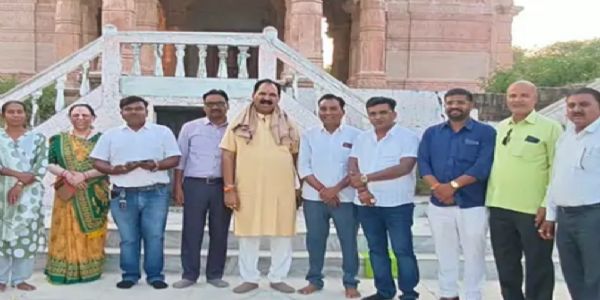 પાટણમાં ભાજપ અનુસૂચિત જાતિ મોરચાના પ્રદેશ મહામંત્રી વિનોદ સોલંકીનું સ્વાગત અને સન્માન