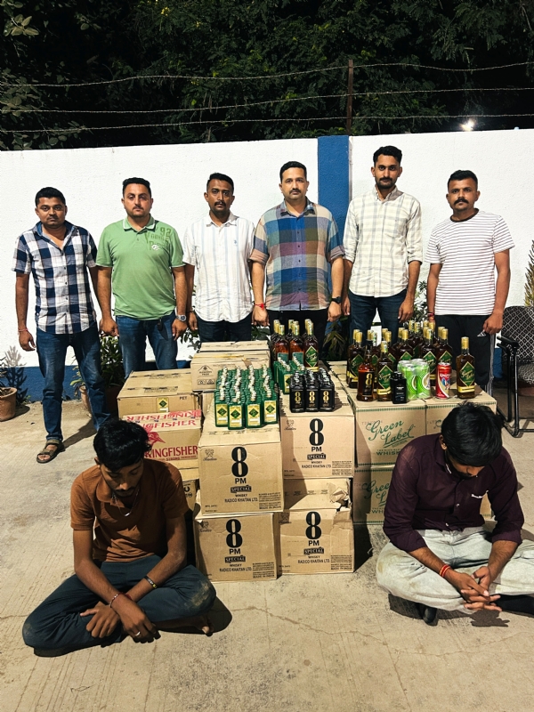 પકડાયેલ આરોપી