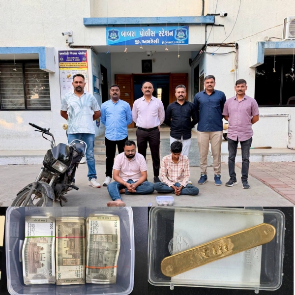 બાબરા પોલીસને મળી મોટી સફળતા! ઘરફોડ ચોરીનો ભેદ ઉકેલી 2 આરોપીઓને દબોચ્યા, બંને આરોપીઓનું રિકન્સ્ટ્રક્શન કરાવ્યું