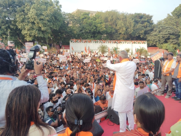 ભાજપની અરાજકતા હટાઓ રેલી
