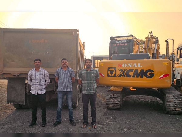 ગેરકાયદેસર ખનન અને પરિવહનનો મામલો ઝડપી પાડ્યો
