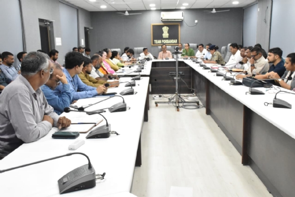 પોરબંદર જિલ્લા કલેક્ટરની અધ્યક્ષતામાં પીએમ કિસાન ઉત્સવની ઉજવણીના આયોજન અંગે બેઠક યોજાઈ. પોરબંદર જિલ્લા કલેક્ટરની અધ્યક્ષતામાં પીએમ કિસાન ઉત્સવની ઉજવણીના આયોજન અંગે બેઠક યોજાઈ.