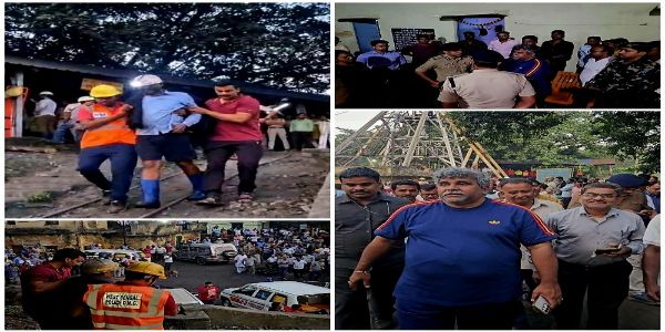 બંગાળ : કુમારડીહા કોલિયરીમાં 200 ફૂટ નીચે ફસાયેલા 12 શ્રમિકોને સુરક્ષિત બહાર કાઢવામાં આવ્યા