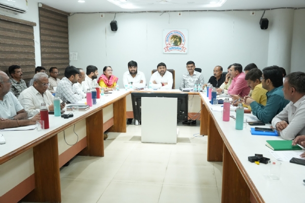 રાષ્ટ્રીય એકતા દિવસ”ની ઉજવણી અંગે બેઠક