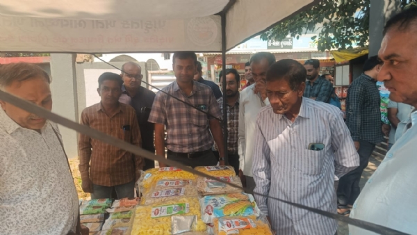 મેંદરડામાં પ્રાકૃતિક કૃષિ હાટનું લોકાર્પણ દર શનિવારે ગ્રાહકો