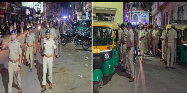 નવરાત્રી પર્વ નિમિત્તે જામનગર પોલીસ એક્શન મોડમાં: સંવેદનશીલ વિસ્તારોમાં યોજાયું નાઇટ કોમ્બિંગ