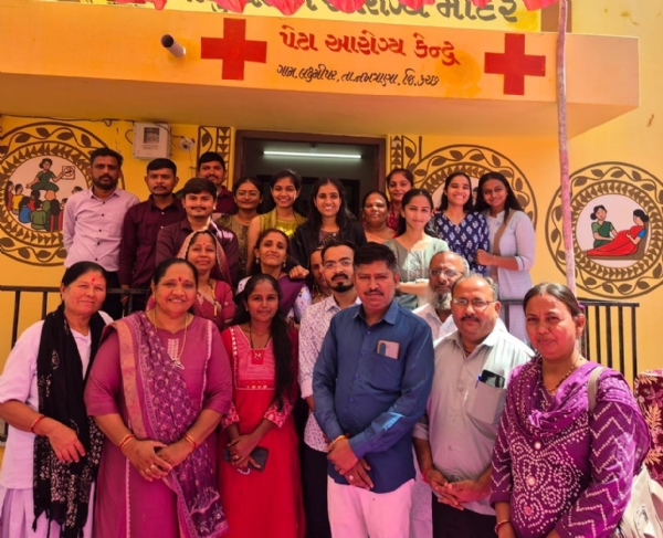 લક્ષ્મીપર સરકારી દવાખાનાનું લોકાર્પણ કરાયું