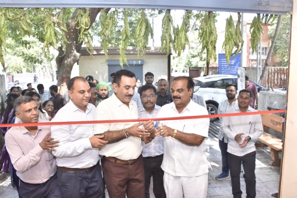 શહેરમાં પ્રાકૃતિક કૃષિ વેચાણ કેન્દ્રનું ધારાસભ્ય  ભગવાનજીભાઈ કરગઠીયાના હસ્તે લોકાર્પણ