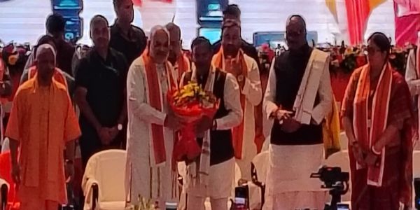 અમિત શાહે, ઉત્તર પ્રદેશ ભાજપ કાર્યસમિતિની બેઠકનું ઉદ્ઘાટન કર્યું