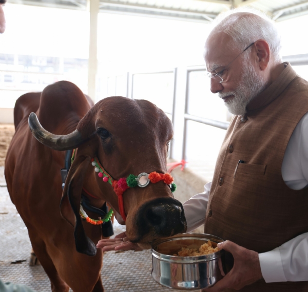 Our food-giving farmers are one of the strongest pillars of a developed India Narendra Modi