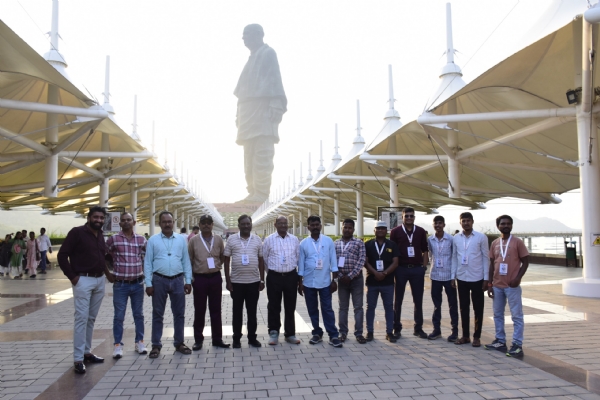 Citizen delegation from Odisha, Chhattisgarh and Maharashtra visited the Statue of Unity