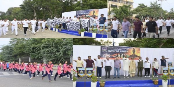 જામનગરમાં સરદાર પટેલની 151મી જન્મજયંતી નિમિત્તે ‘રન ફોર યુનિટી’ યોજાઈ