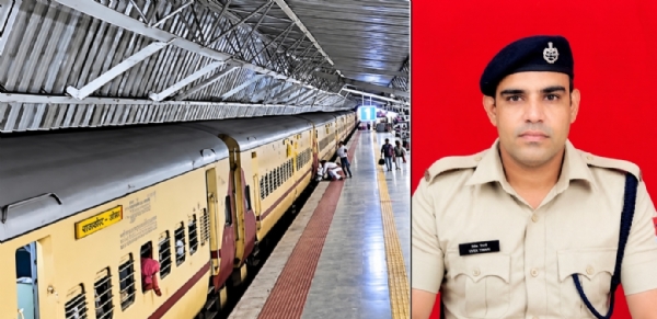 આરપીએફ જવાને મુસાફરનો જીવ બચાવ્યો