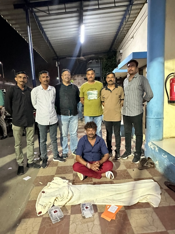 ગાંજા સાથે ઝડપાયેલ આરોપી ગાંજા સાથે ઝડપાયેલ આરોપી