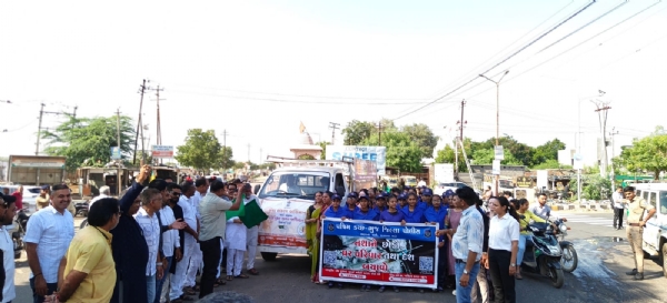 માધાપર ખાતે નશામુક્તિ રેલી યોજાઈ