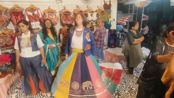 ‘વનતારા’ થીમ આધારિત ચણિયાચોળી