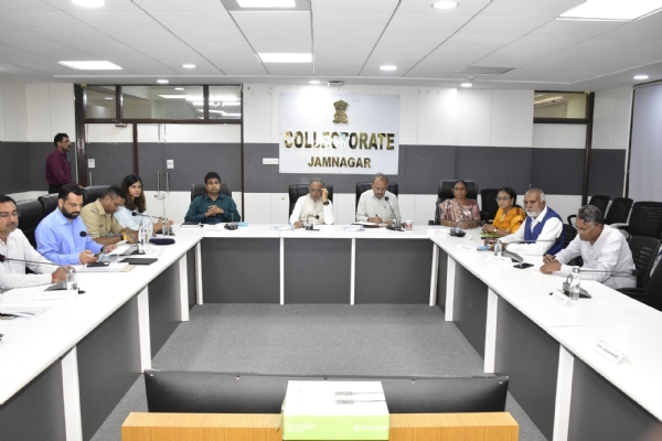 પ્રભારી મંત્રી દ્વારા સમીક્ષા બેઠક