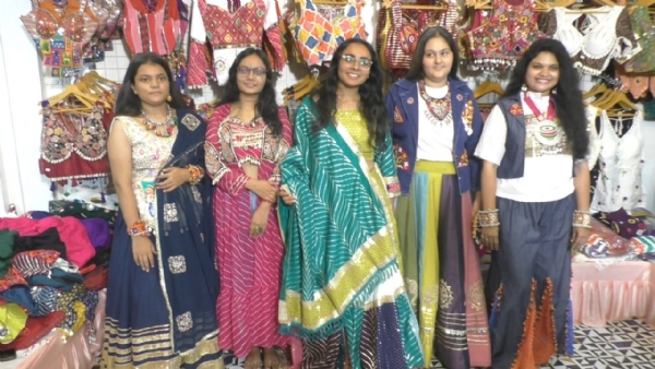 ‘વનતારા’ થીમ આધારિત ચણિયાચોળી