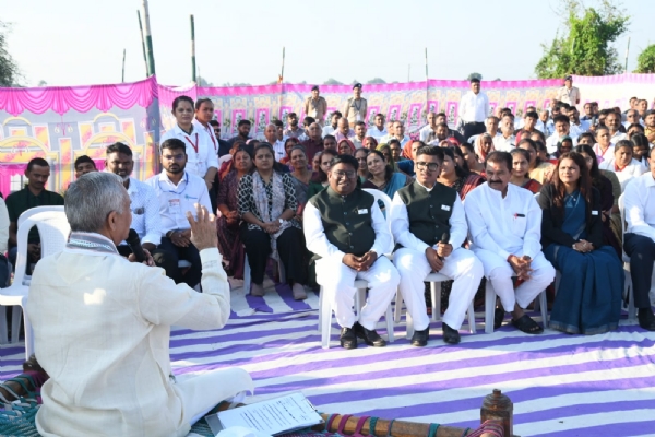 પ્રાકૃતિક કૃષિ અંગે ખેડૂતો સાથે સીધો સંવાદ