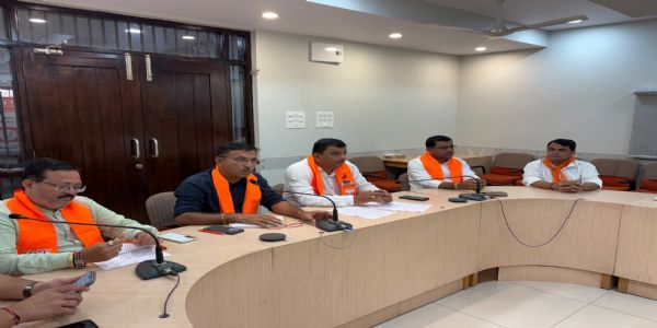 ભાવનગર ભાજપ કાર્યાલય ખાતે સંગઠનાત્મક બેઠકનું આયોજન