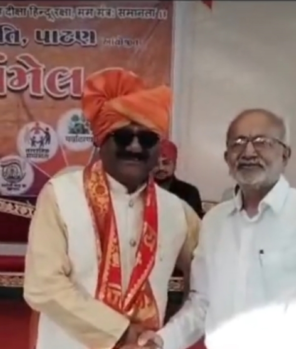 પાટણમાં આરએસએસની સ્થાપનાના 100 વર્ષ પૂર્ણ થવા નિમિત્તે હિન્દુ મહાસંમેલન યોજાયું.