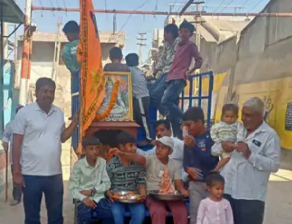 ચંદ્રુમાણામાં મહાશિવરાત્રી નિમિત્તે ભવ્ય શોભાયાત્રા