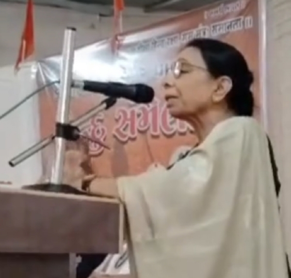 પાટણમાં આરએસએસની સ્થાપનાના 100 વર્ષ પૂર્ણ થવા નિમિત્તે હિન્દુ મહાસંમેલન યોજાયું.