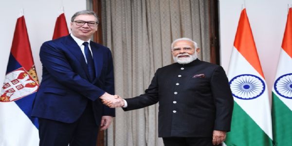 ભારત-સર્બિયા દ્વિપક્ષીય સંબંધોને વધુ મજબૂત બનાવવા પર ભાર