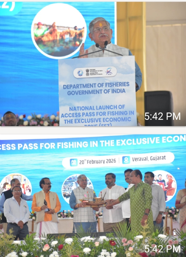 કેન્દ્રીય મત્સ્યઉદ્યોગ, પશુપાલન અને ડેરી ઉદ્યોગ મંત્રી રાજીવ રંજન સિંહે કેન્દ્રીય મત્સ્યઉદ્યોગ, પશુપાલન અને ડેરી ઉદ્યોગ મંત્રી રાજીવ રંજન સિંહે